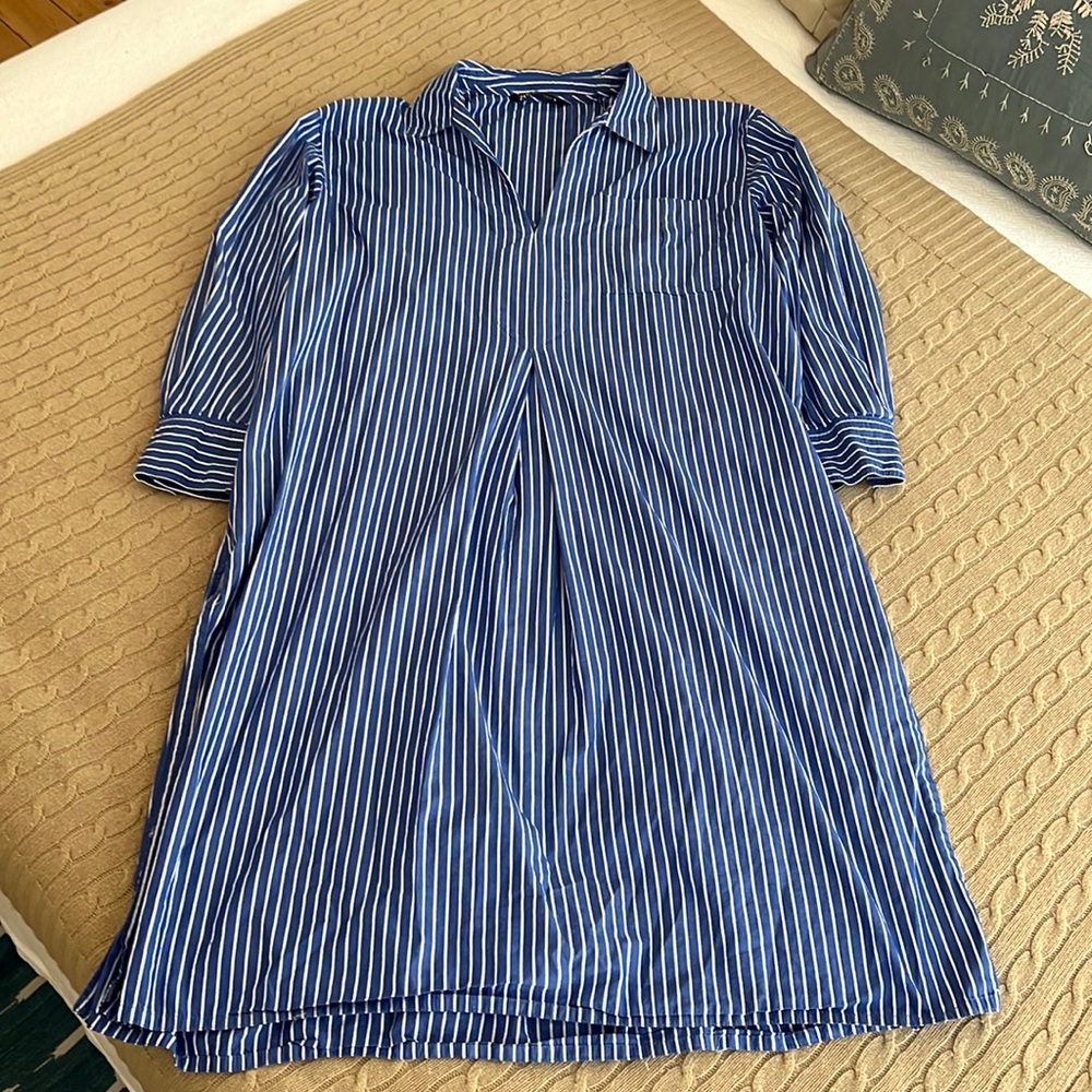 Zara maxi dress - 100% cotton with pockets!